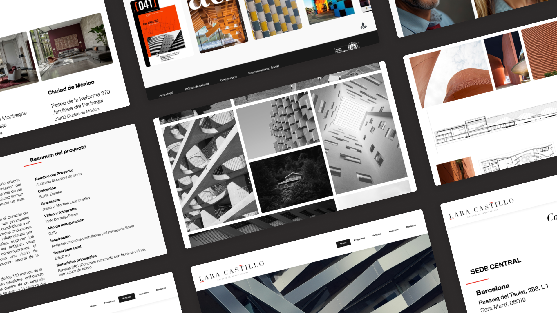 Capturas del proyecto documental