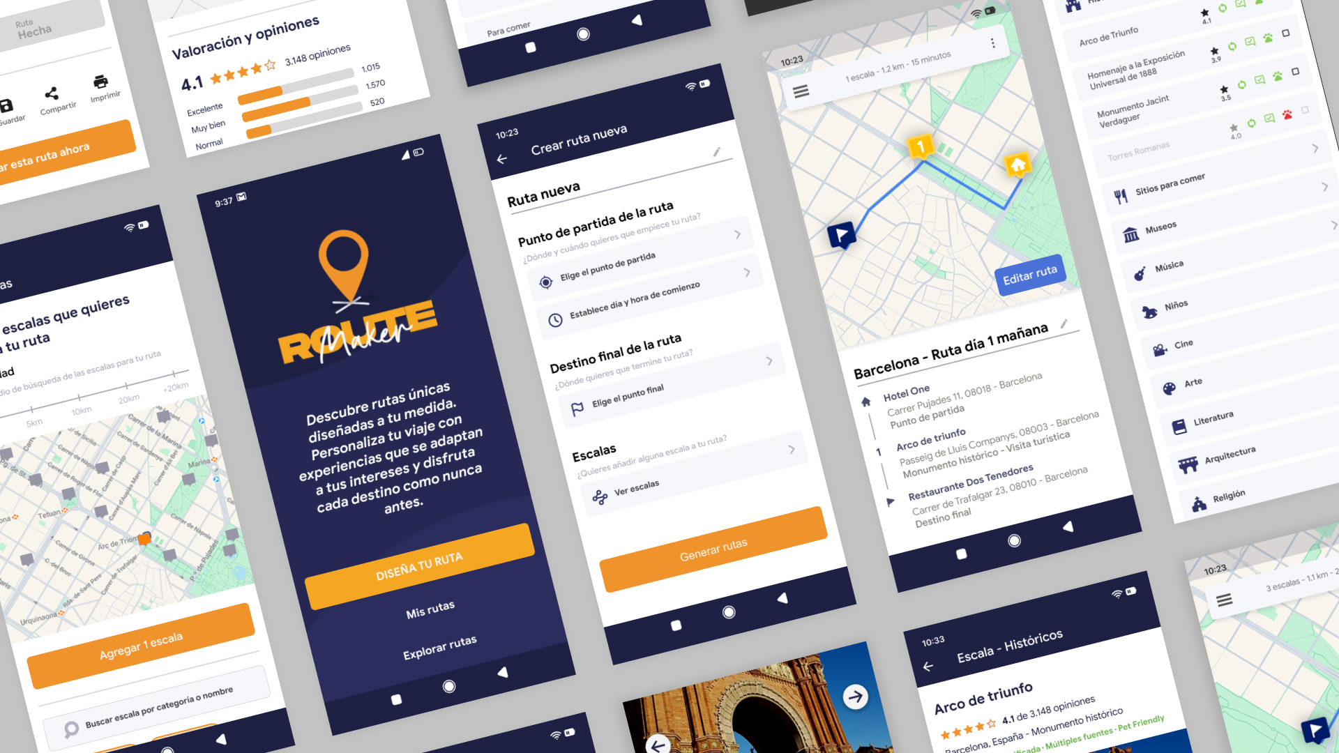 Capturas del proyecto documental