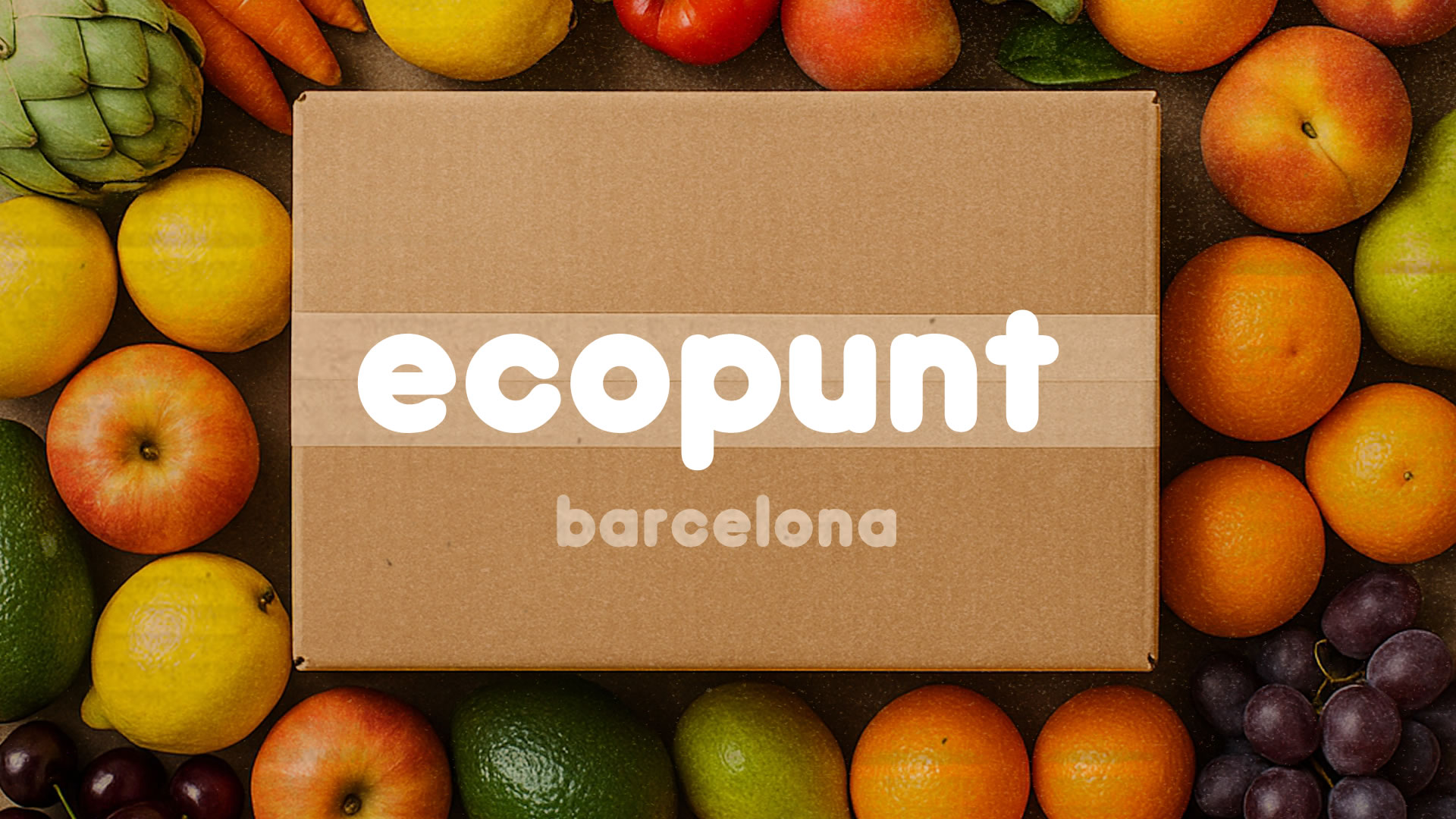 Cover of the EcoPunt Barcelona case showing the mobile UI design.